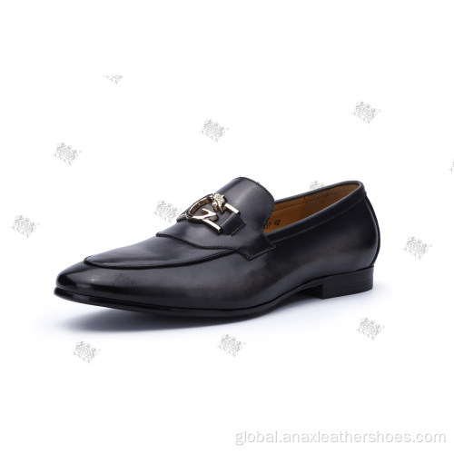 Fashion Men Shoes Latest Popular Men Casual Dress Leather Shoes Factory